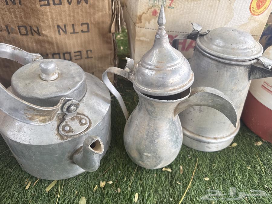 نوادر اغراض نوادر مجموعة نوادر ابريق وملقمه ودله كختمين64567905616001112