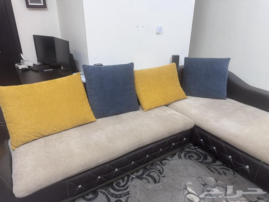 كنب حرف L يسع 8اشخاص64564518003714112