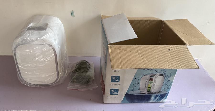 ثلاجه صغيره 6 لتر مناسبه للسفر وكل الأماكن ليها شاحن سيارة64571327338627112