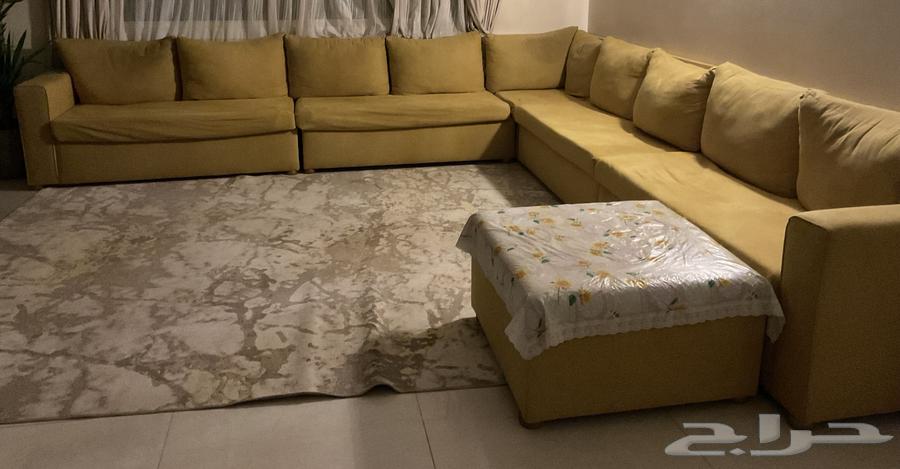 كنب اصفر للبيع64567225625987111