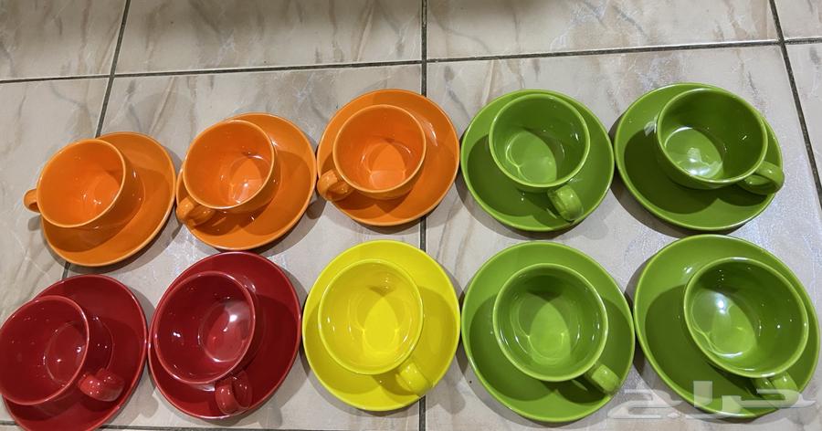 طقم فناجين للبيع بسعر 80 ريال64570407972738110