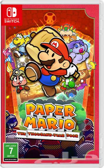 Paper Mario الشريط جديد مانفتح للبيع او البدل64565619536515110
