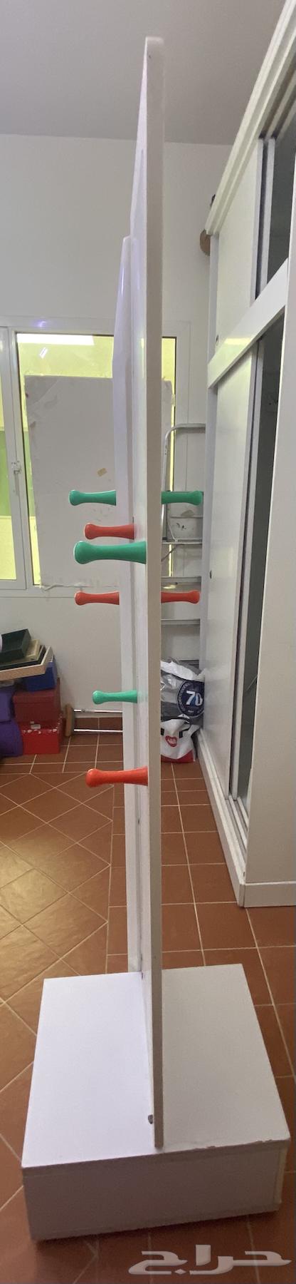 علاقة ملابس مع مراية و درج تصميم جيد64565522394113114