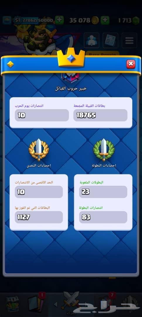 امتع حساب كلاش رويال بالسوق (13800) كأس للبيع64570135343234114