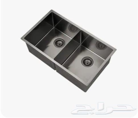 Luxury Stainless Steel Kitchen Sinks, Standard and Smart Models, All Sizes Available in Al-Ahsa64557099628291112