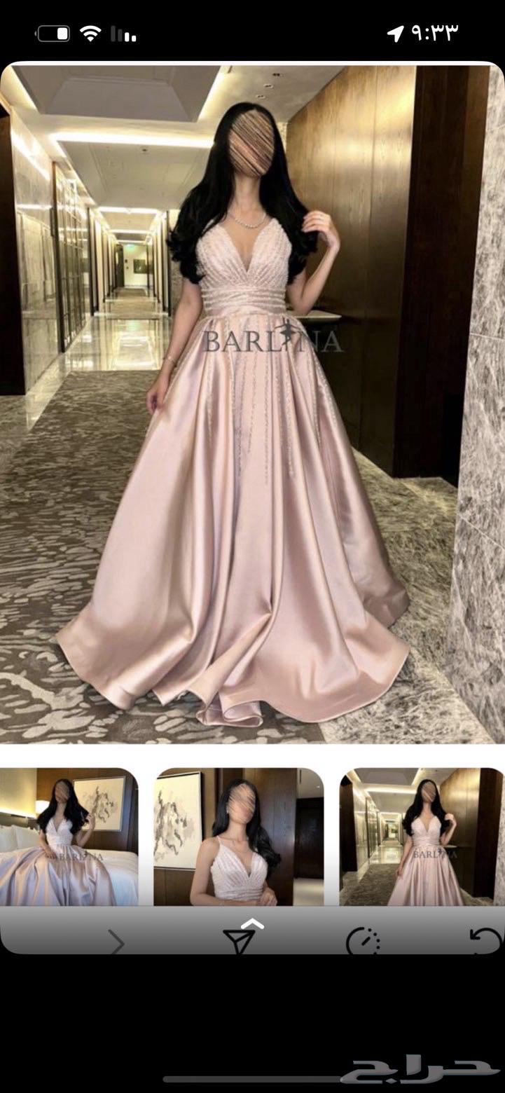 فستان بنك مقاس ميديم فخم وانيق64566879503489110