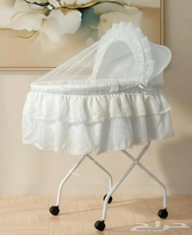 مهد موسى بعجلات   سرير اطفال64571175461762110