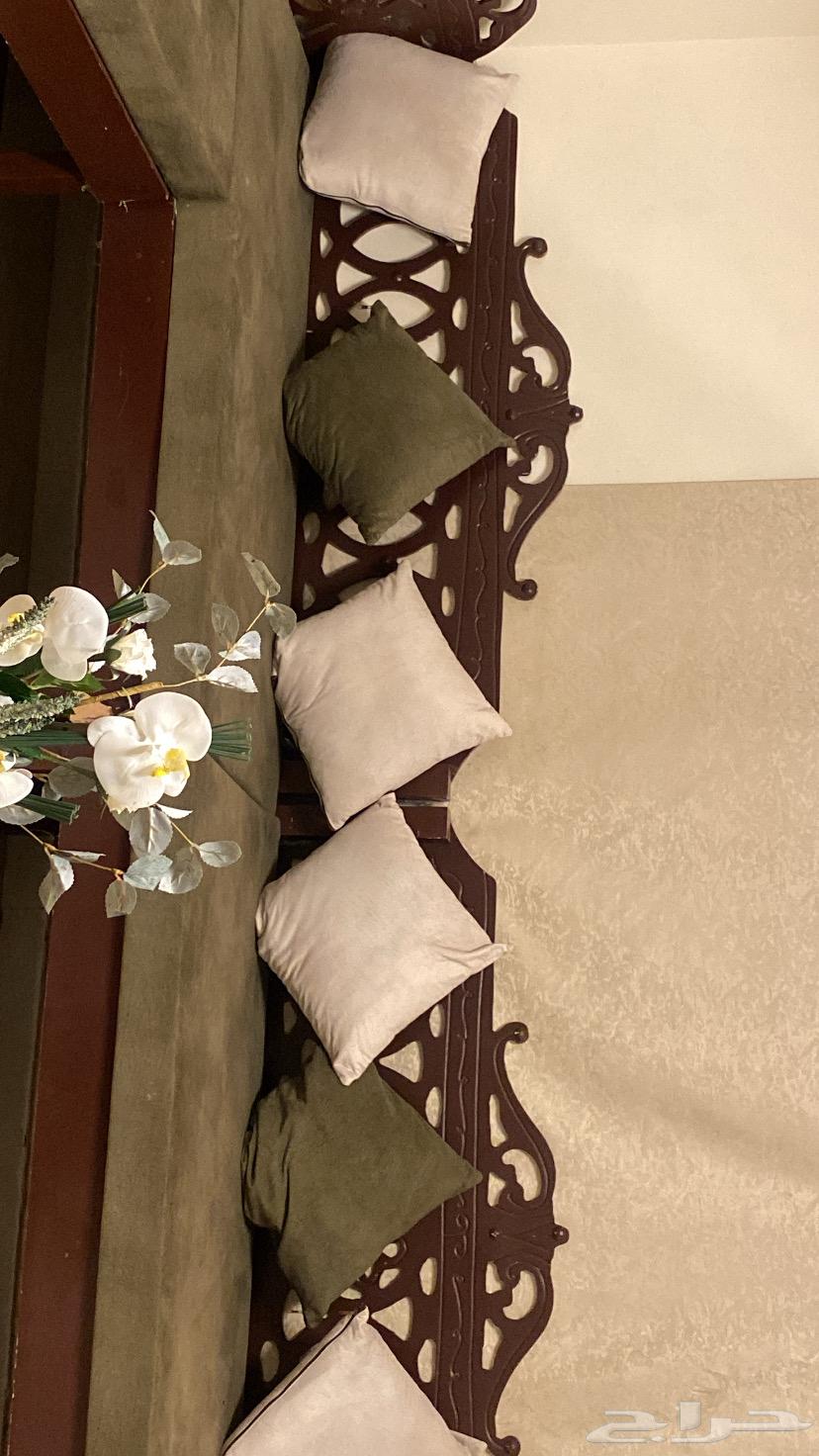 مجلس كامل كنب خشب سويدي اصلي64570873655938111