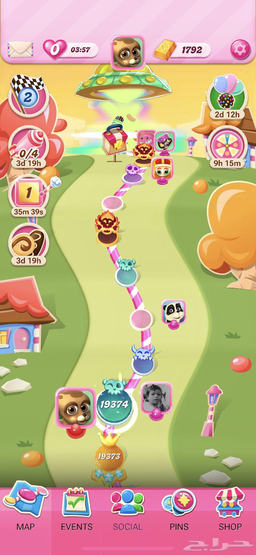 حساب كاندي كراش للبيع مستوي 1937464566810726786110