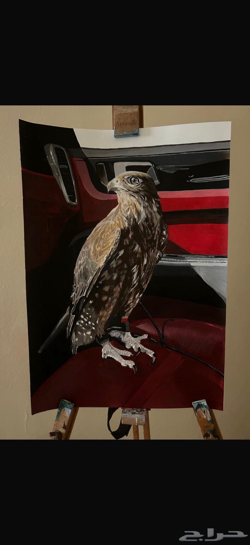 رسامة رسم يدوي بورتريه ب100 ريال64568376833410111