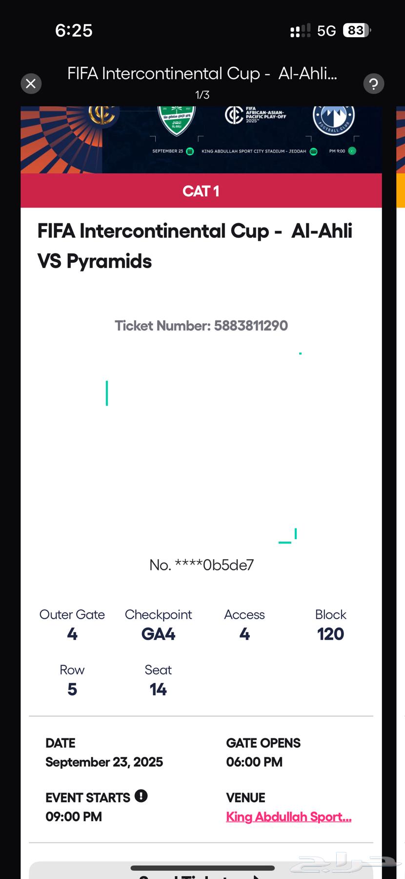 تذاكر الاهلي وبيراميدز كاس القارات64568920363521110