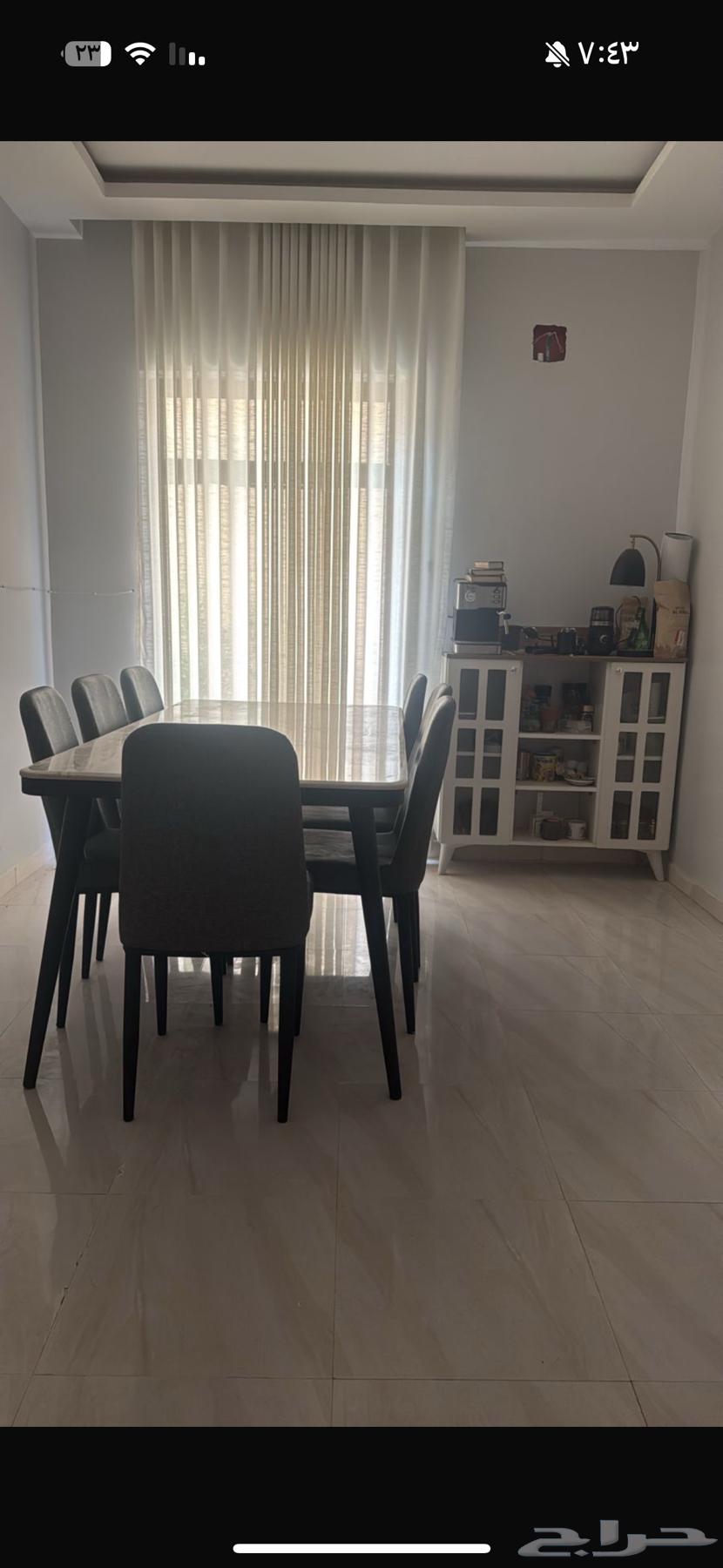 ركن قهوه مع طاوله للبيع64564310005635110