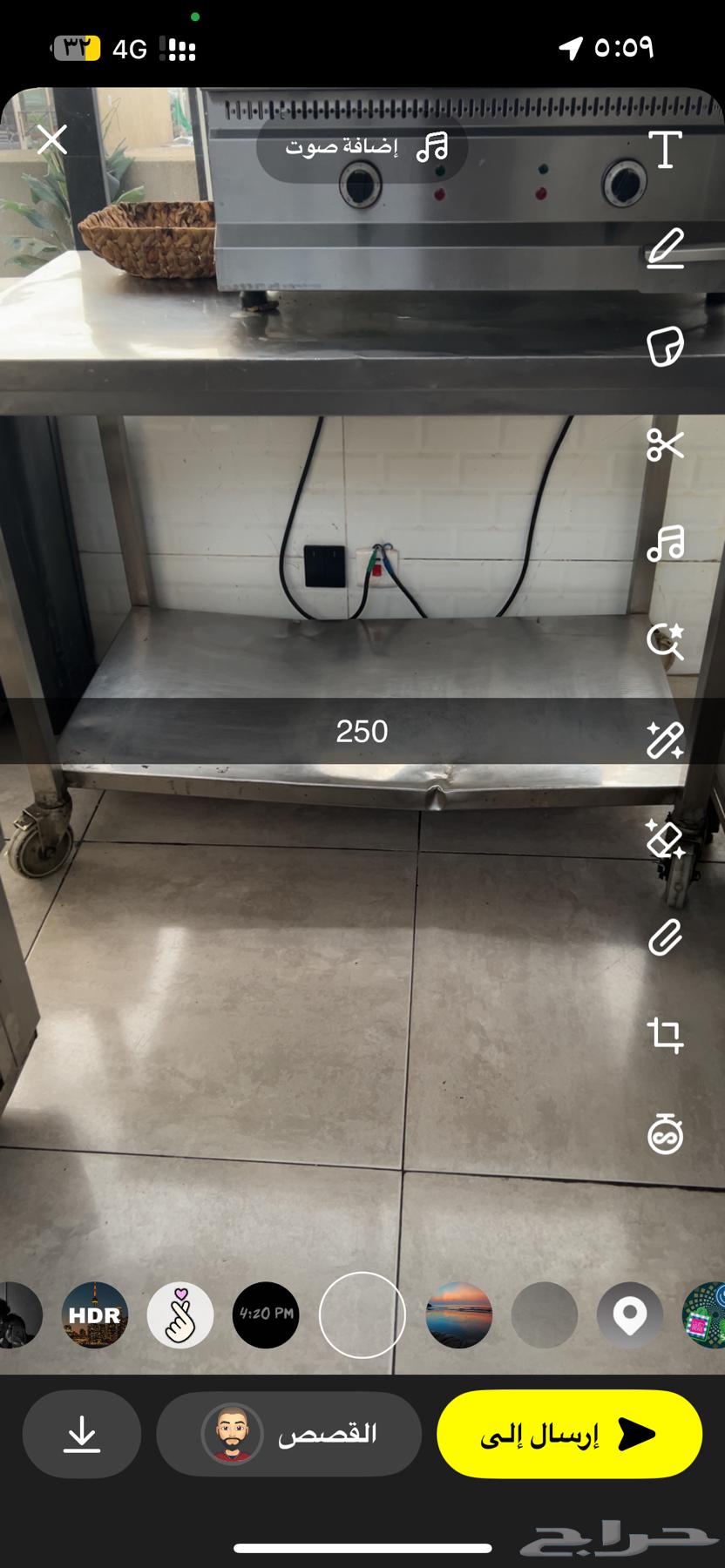 اغراض مطعم للبيع64571354538371110