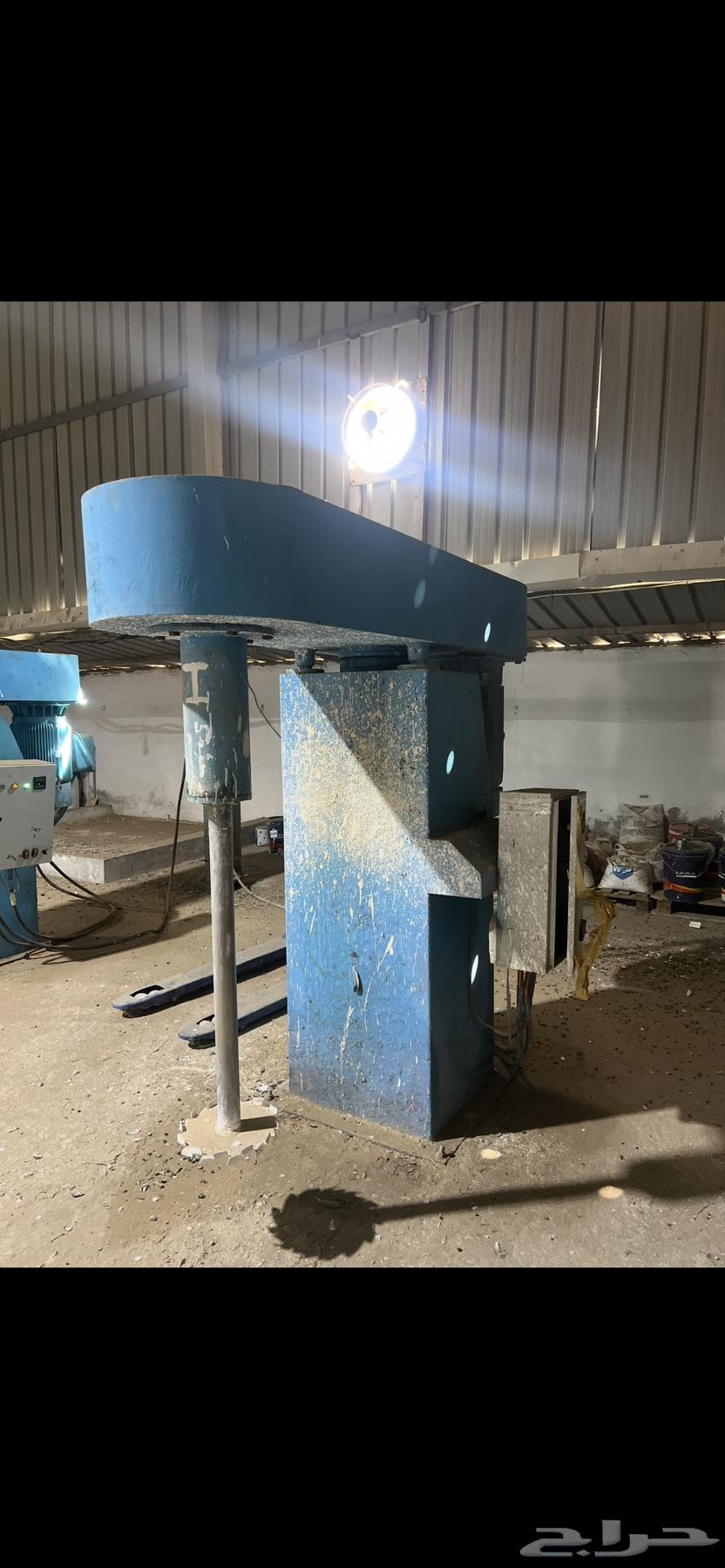 للبيع مصنع دهانات او لشراكه64554843976322114