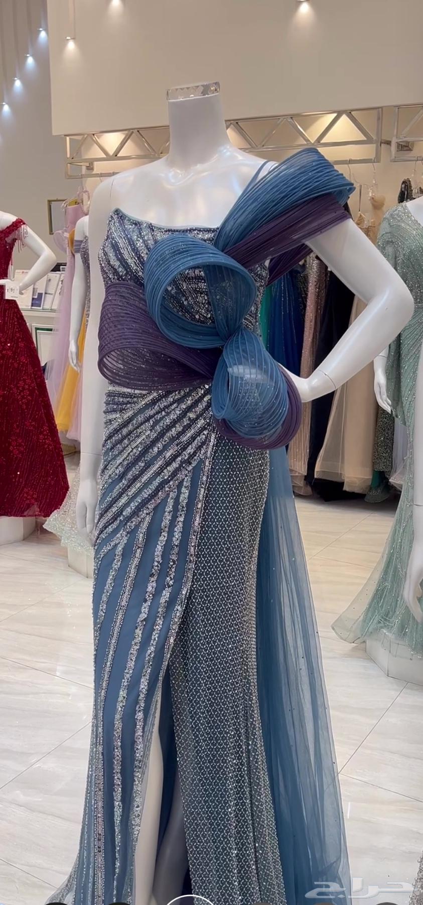 فستان سهره لبس مره وحده64570407918466110