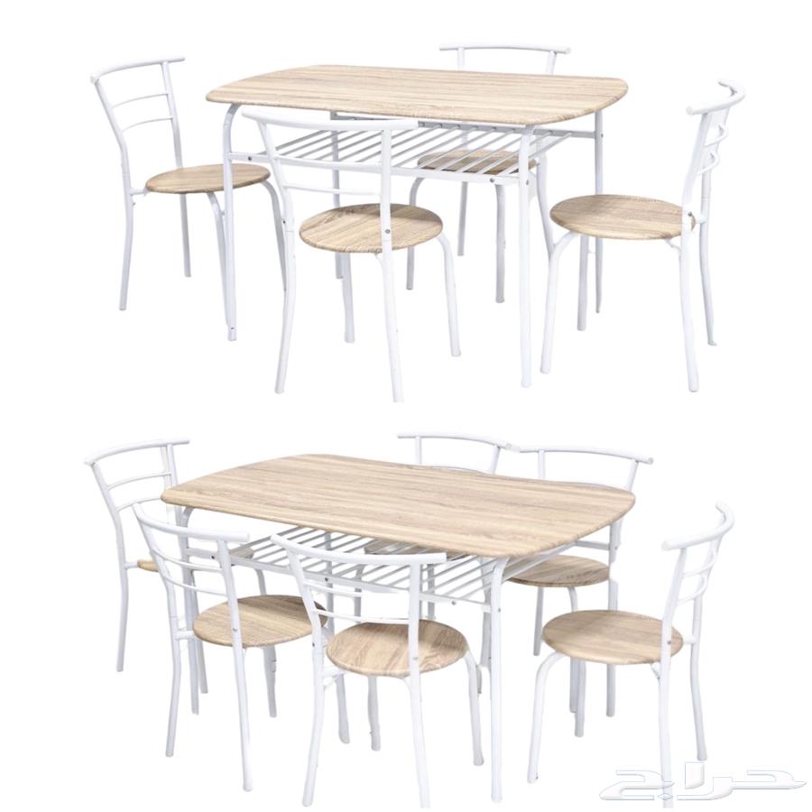 طاولة خشب 4  6 اصدار حديث ( خصم اليوم الوطني .64565744481923113