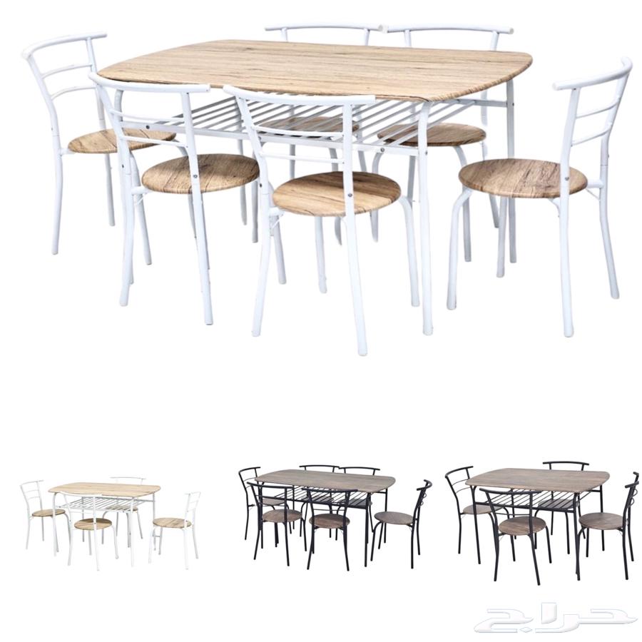 طاولة خشب 4  6 اصدار حديث ( خصم اليوم الوطني .64565744481923110