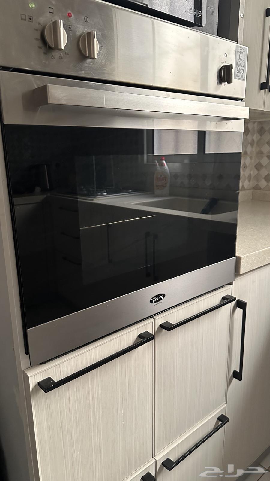 فرن غاز ايطالي مقاس 60 نظيف جدا64572158542722110