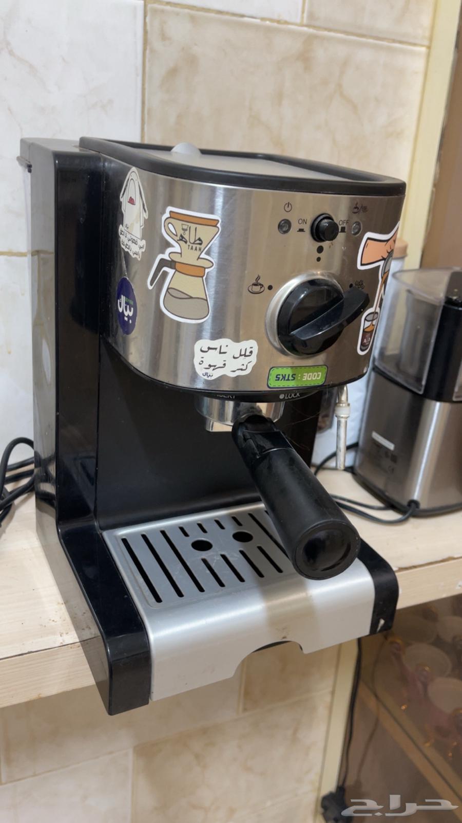 آلة قهوة اسبرسو مع تبخير حليب للكابتشينو للبيع64577516164611110