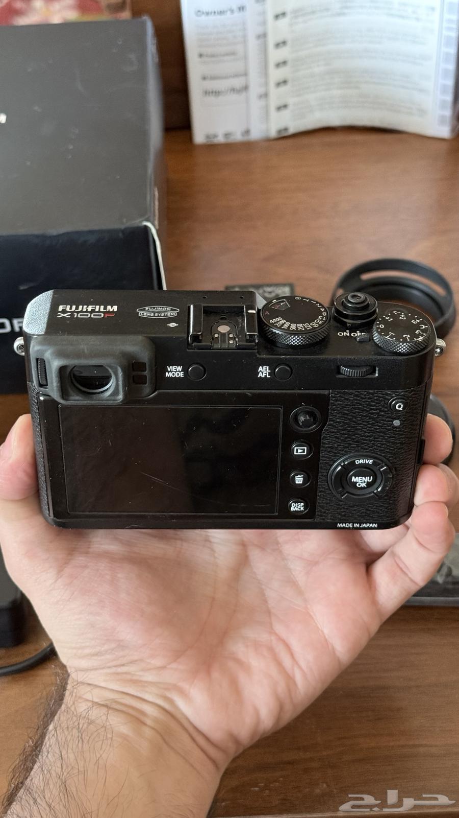 كاميرا فوجي Fuji X100F سوداء Black مع اكسسوارات64574720280321112