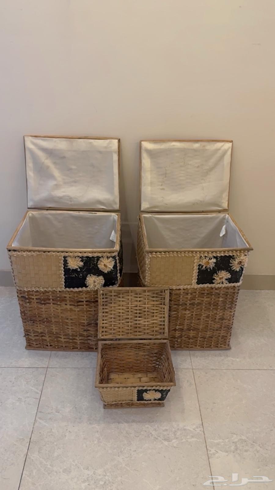 سلات قش بحاله جيده64575767350531112