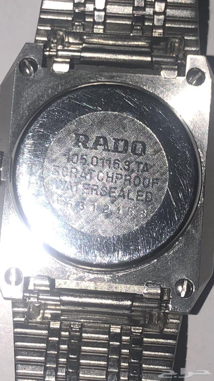 بيع ساعات رادو مستخدمه استيل مقاس29وسيرميك مقاس2464577064449539113