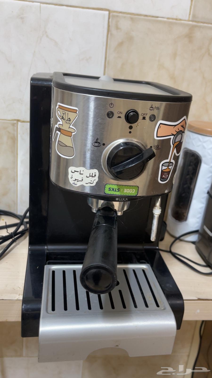 آلة قهوة اسبرسو مع تبخير حليب للكابتشينو للبيع64577516164611111