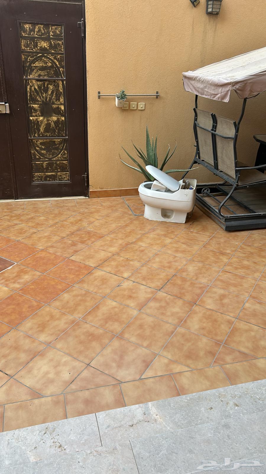 كرسي افرنجي مستخدم الخزف السعودي بورسلينا64572819732355112