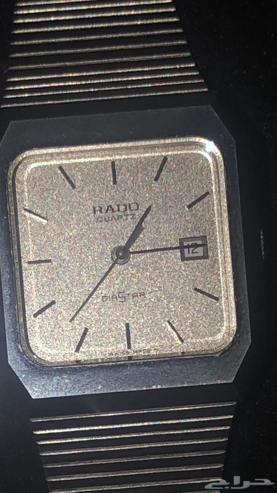 بيع ساعات رادو مستخدمه استيل مقاس29وسيرميك مقاس2464577064449539112