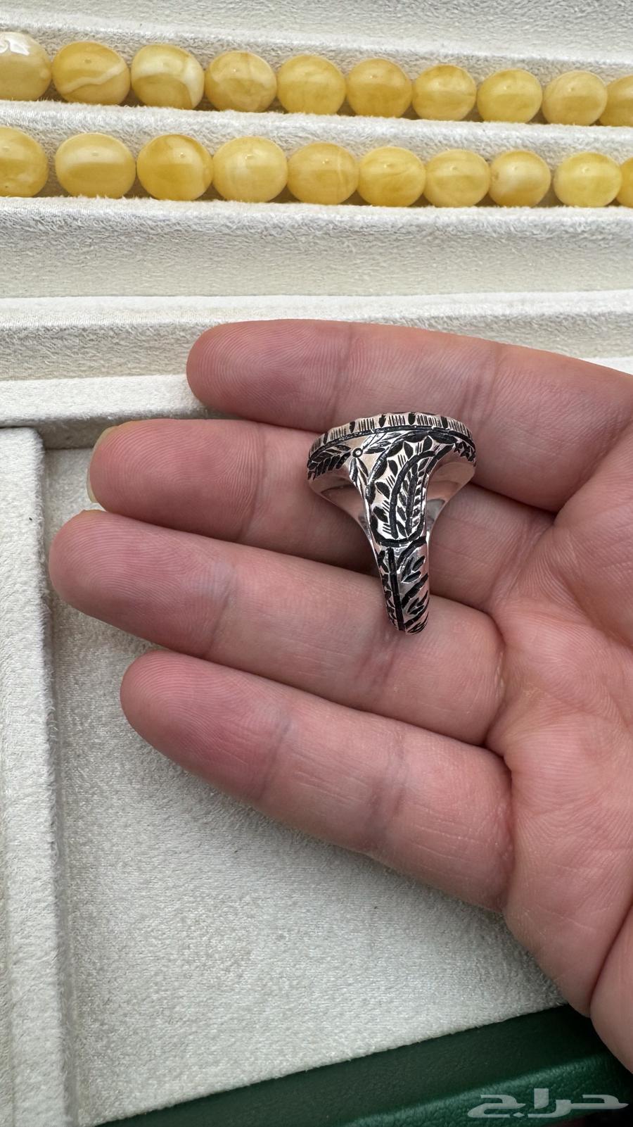 ( تم البيع ) خاتم يولايت اوبال يماني64572537074050111