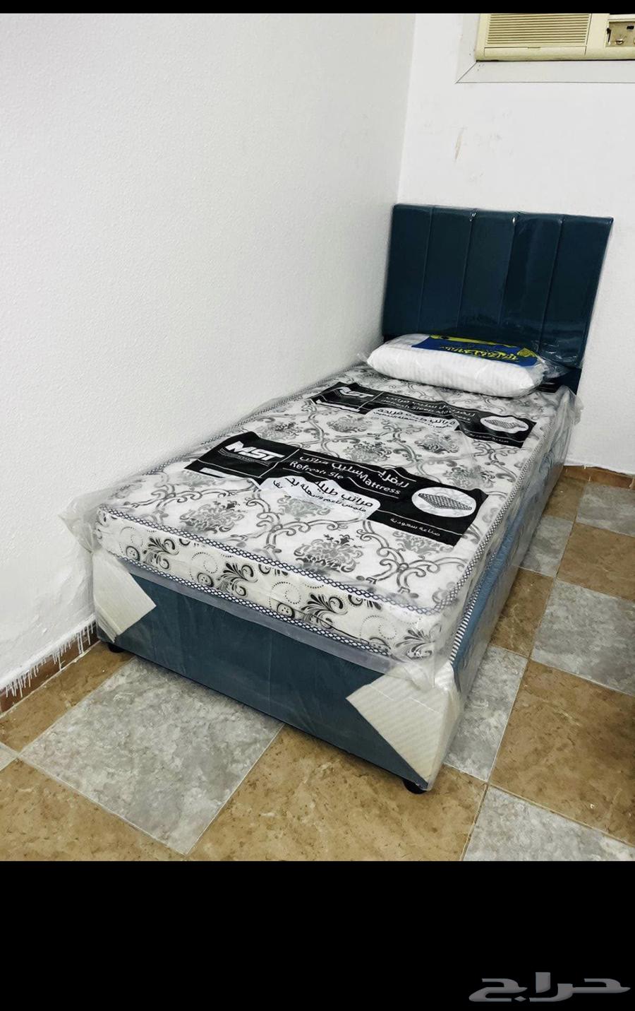جديد سرير نفر واحد  نفر و نص  كامه غرفة صغير موجود64573880798210110