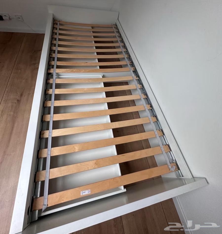 سرير ايكيا بادراج مستعمل 200x90 السعر المطلوب 400 ريال64571838765953113