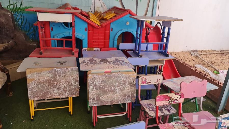 طاولات و كراسي روضه او مدرسة64577866233217112