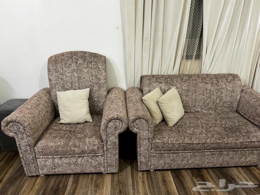 طقم كنب جديد ونظيف64571492505985110