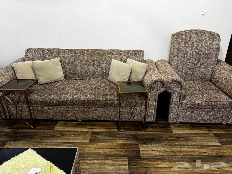 طقم كنب جديد ونظيف64571492505985111