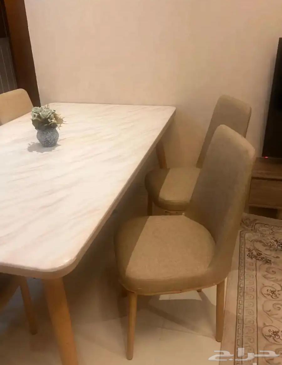 Dining table with 8 chairs64571714554371110