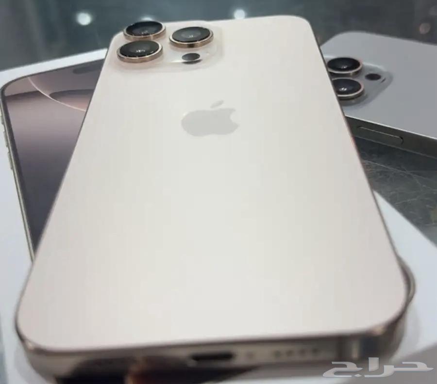 ايفون16 بروماكس صحراوي 256 جيجا مستعمل شبه جديد64576548129795110