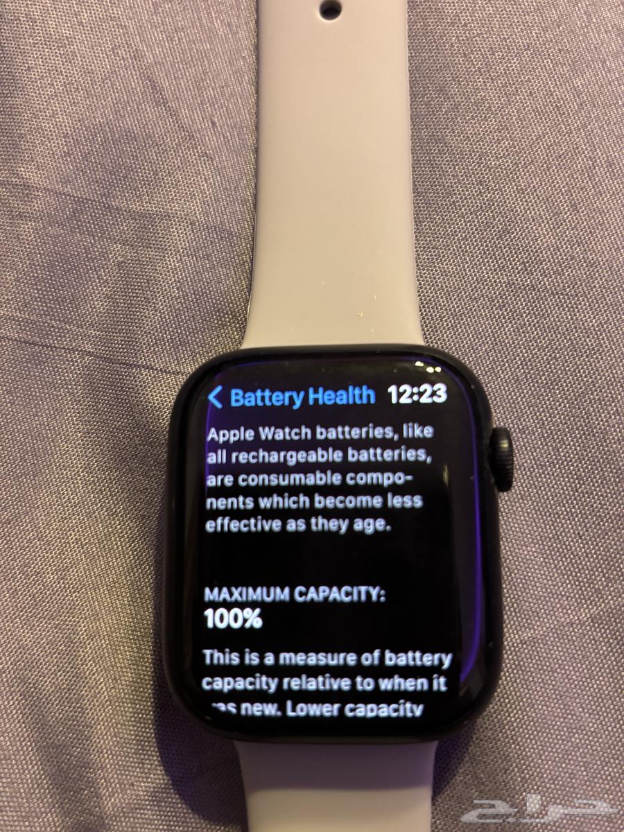 ساعه ابل واتش سيريس 7 (بدون كرتون) بطارية 10064572097631747114