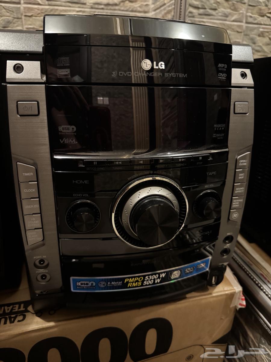 سماعات LG نظام صوتي (السماعات سليمة وتعمل  المشغل لا يعمل)64575684730370111