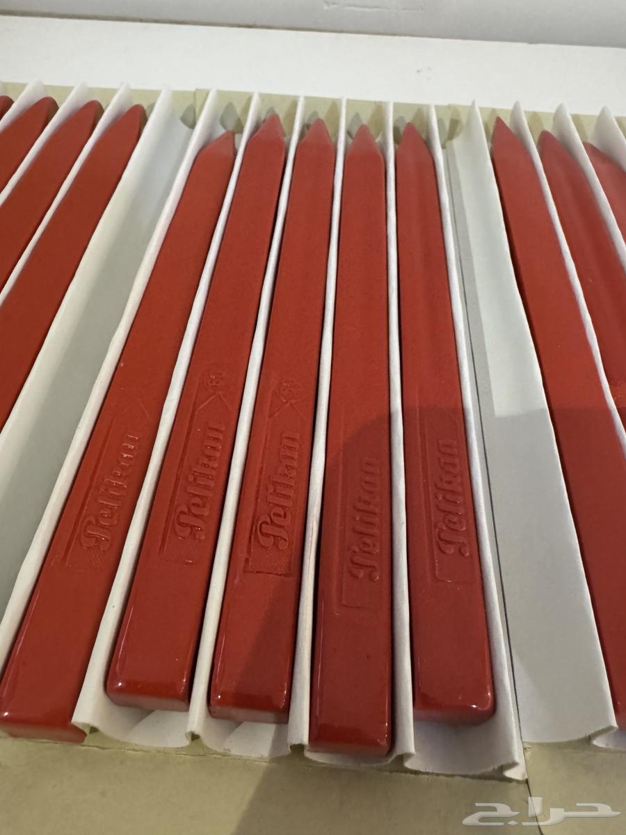علبة ونص شمع أصلية قديمة من Pelikan Sealing Wax Parcel64574887945475112
