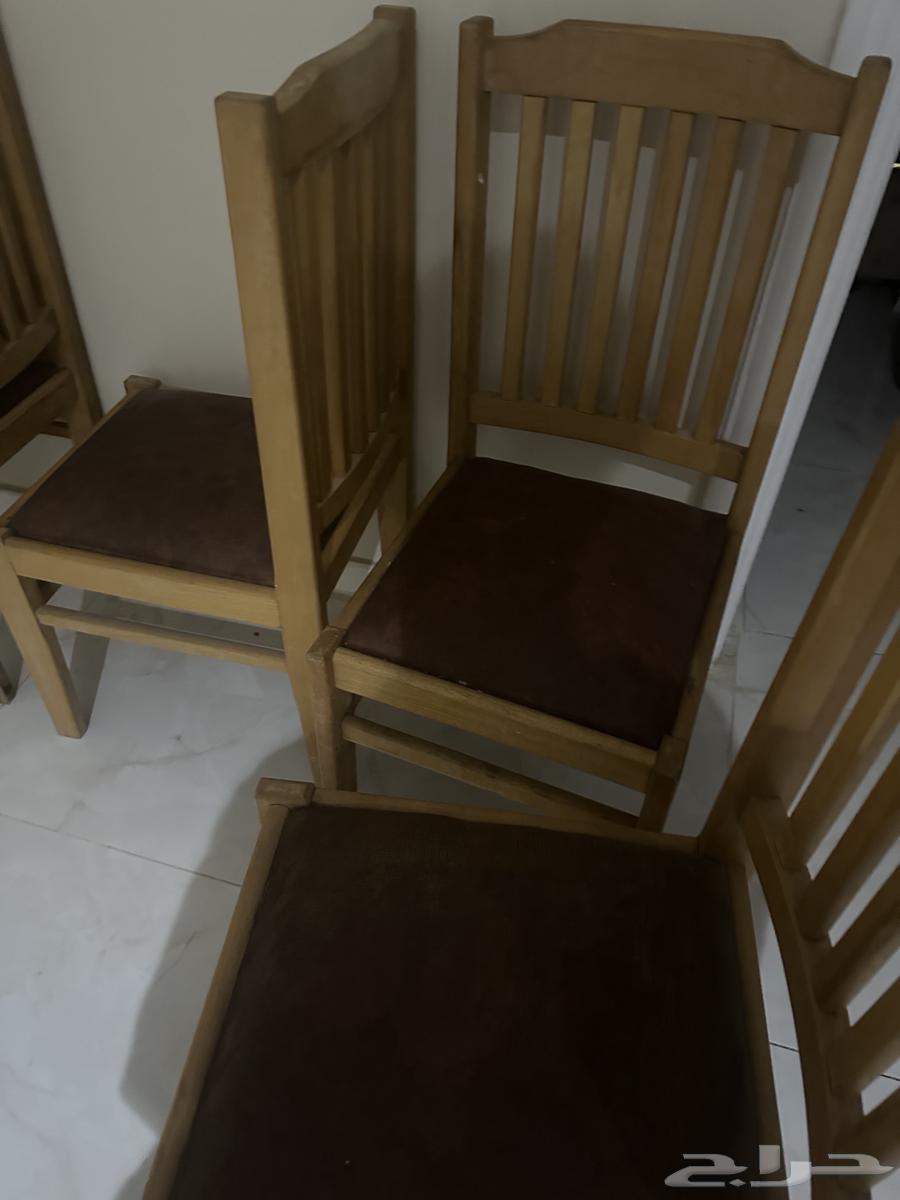 كراسي خشب زان سفره64579498885634110