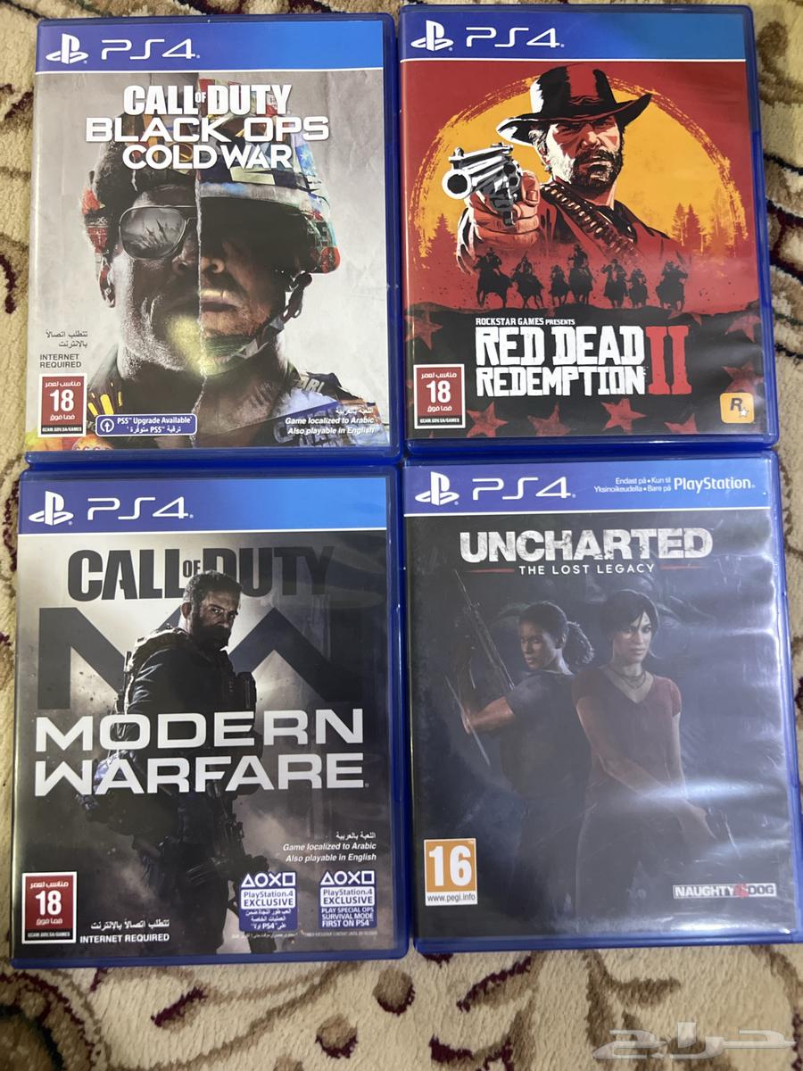 سوني 4 مع ملحقات يد والعاب64578020607491112