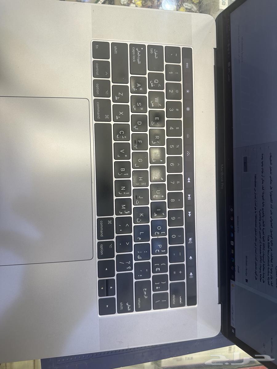 ماك بوك 2018 موديل A1707 ذاكرة 512 gb رام 1664579422313857114