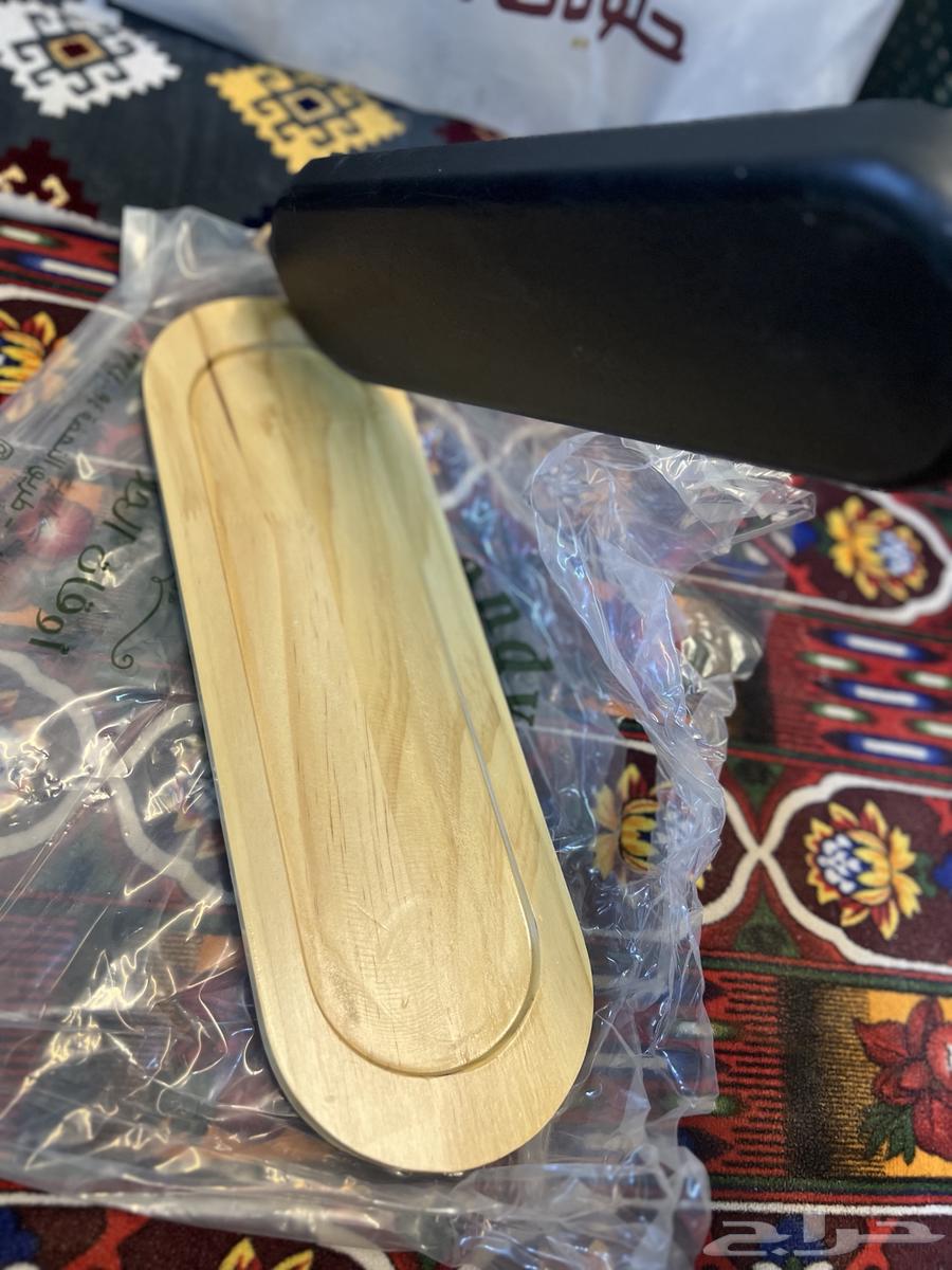 صينية فخار مع قاعده خشب64577992832769111