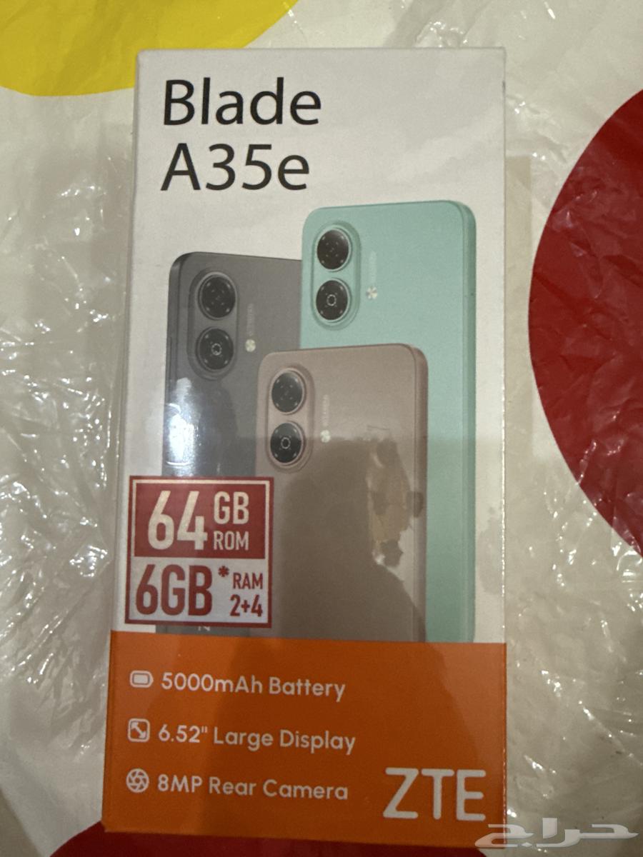 زد تي إي - Blade A35e  بسعة 64 جيجا64572229344643110