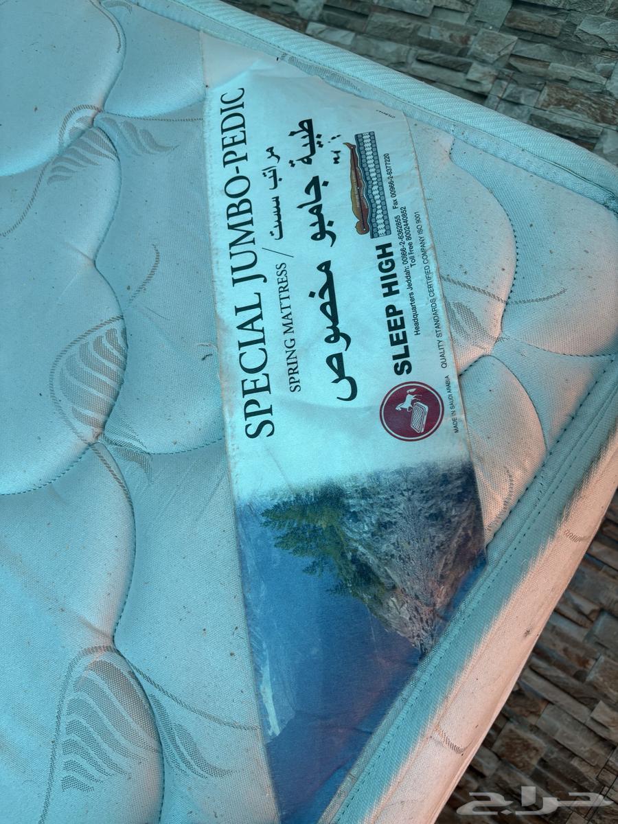 مرتبة سرير نضيف عرض 120 سم و ارتفاع 150سم للبيع64575753587841112