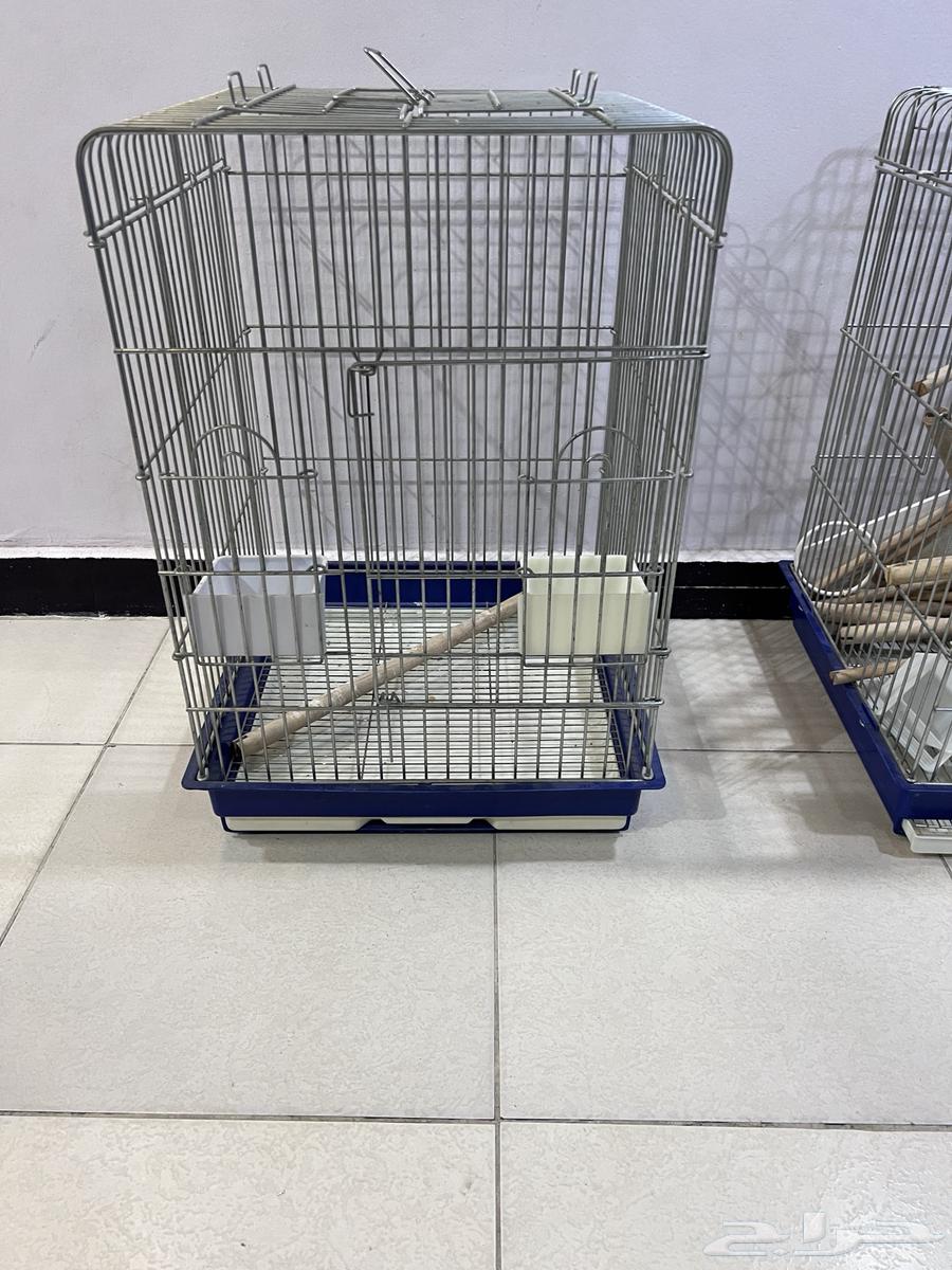 Two bird cages for sale, one or both, clean and complete with all accessories64572650087298110