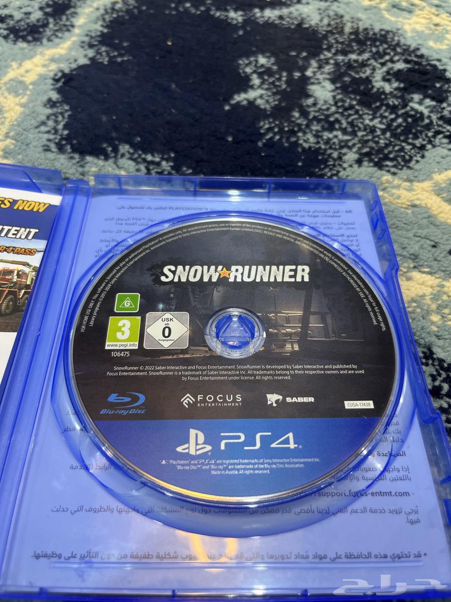 سلام عليكم ورحمة الله وبركاته عندي شريط للعبه سنو رنر للبيع64574481154177111