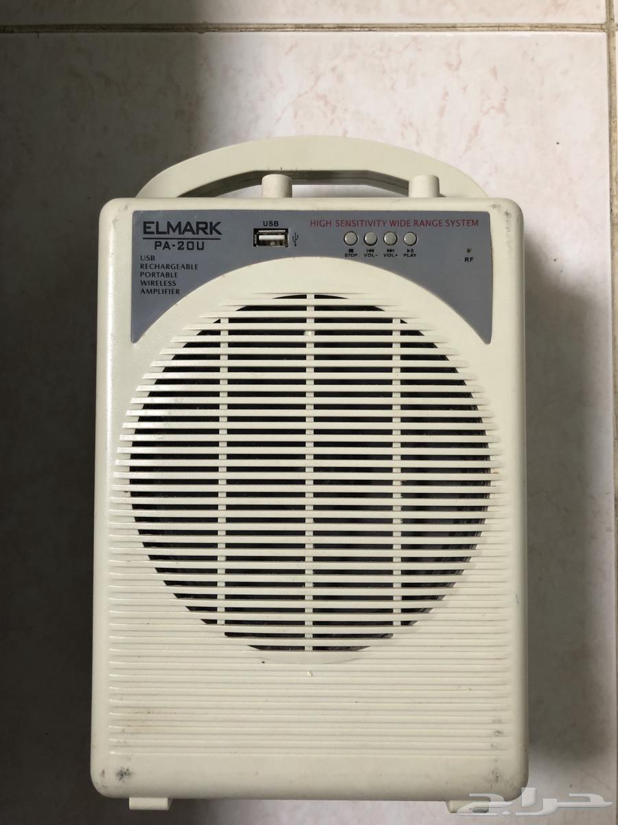 مكبر صوت بحاله جيده نوع ELMARK PA-200 للبيع64576058220418110