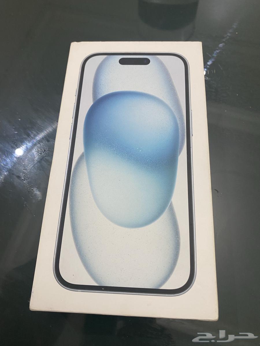 ايفون 15 ذاكره 128 لون ازرق64579437905665110